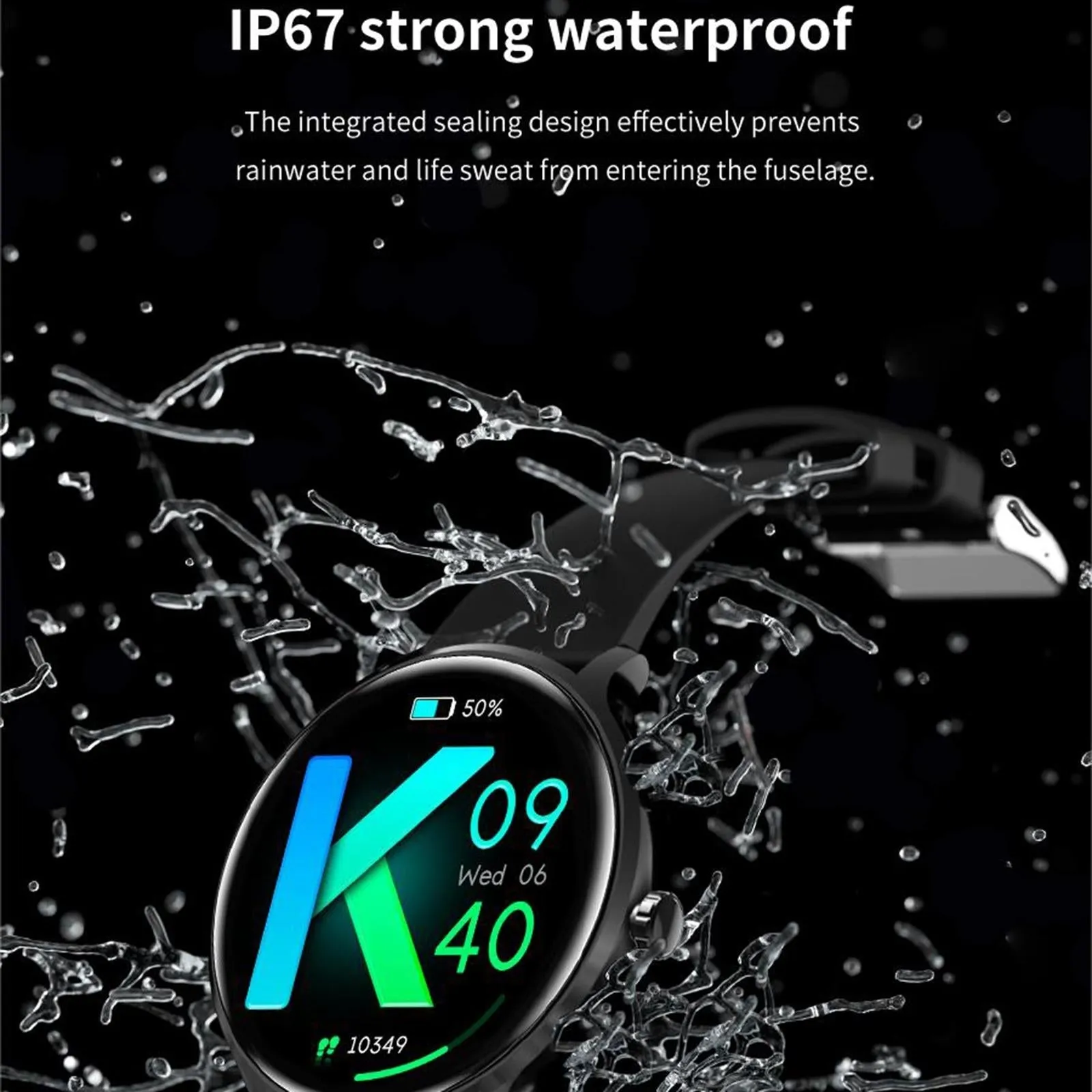 1.39 Inch Bt5.2 Smart Sport Watch Support Bluetooth Call / Sleep / Blood Oxygen / Temperature / Heart Rate / Blood Pressure Health Monitor