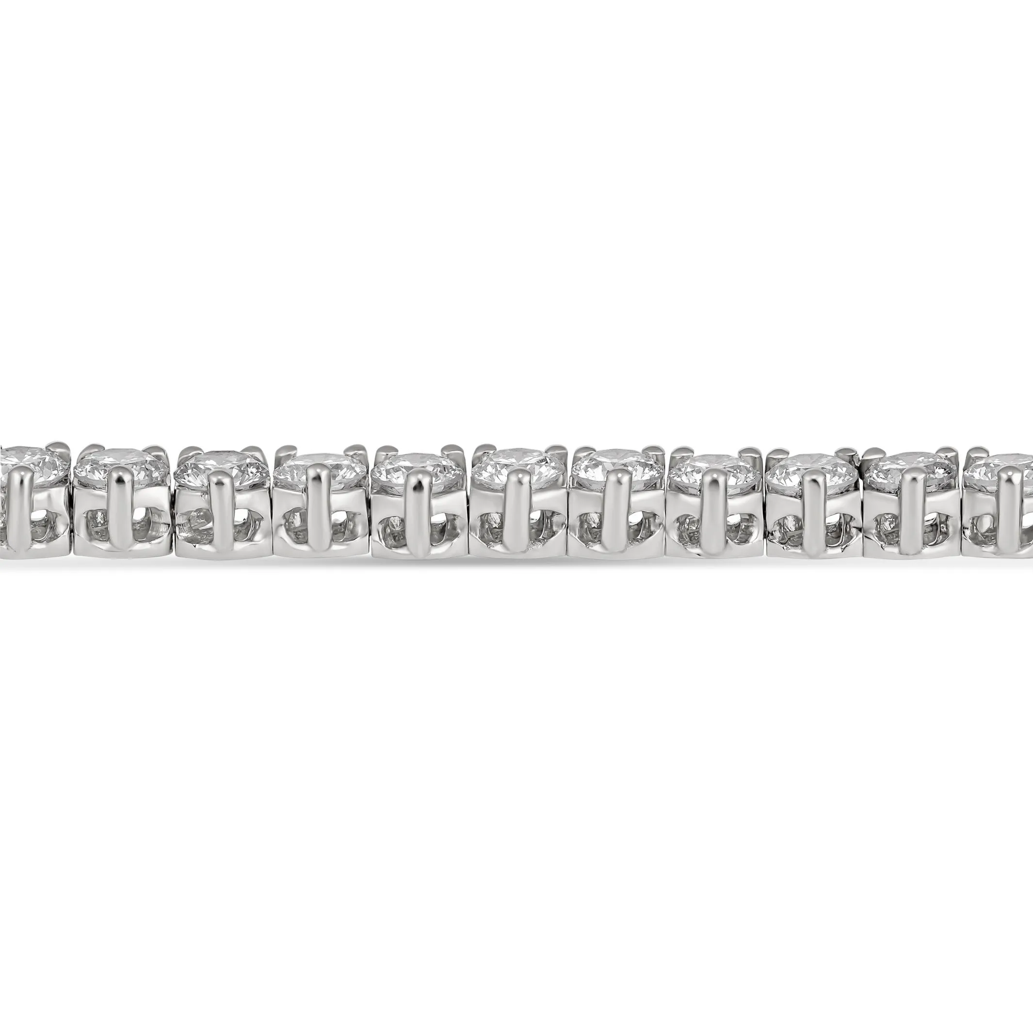 Aura Tennis Necklace 8.50ct | White Gold