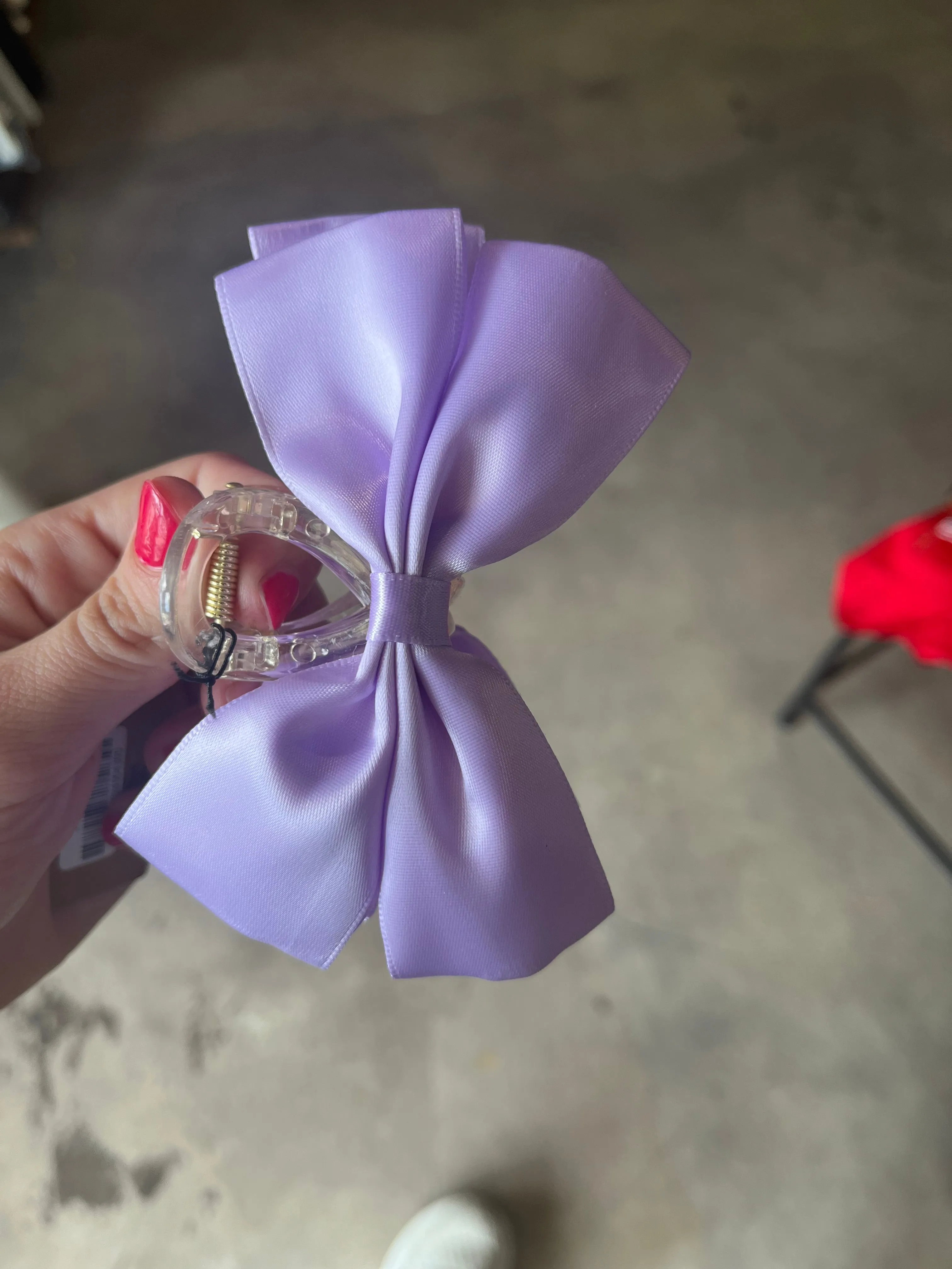 Bow Hair Claw Clips