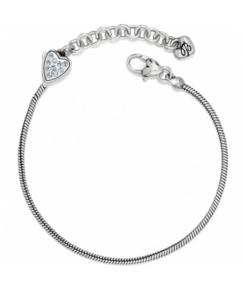 Brighton Mini Charm Bracelet Style JB2850 - Silver