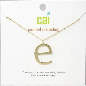 C & I | Initial Necklaces