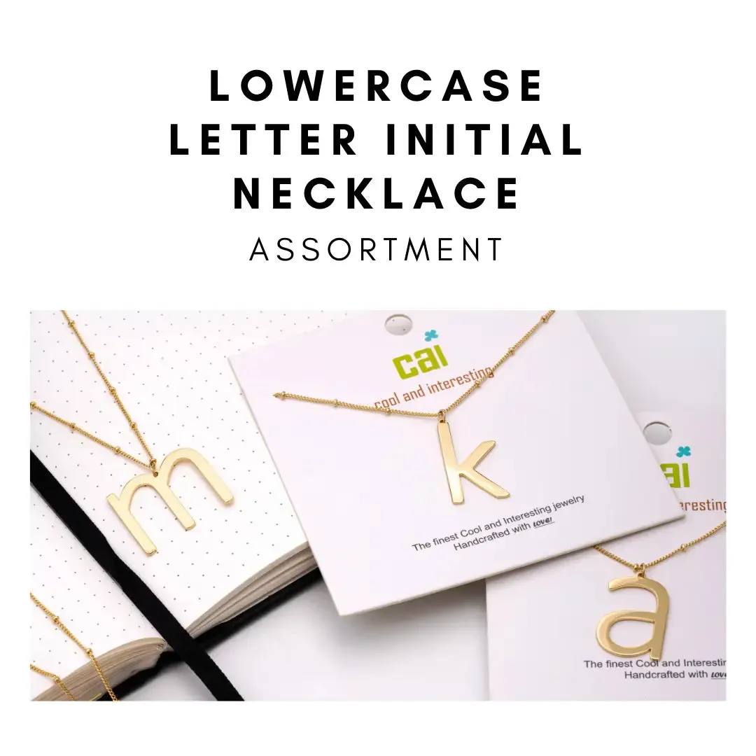 C & I | Initial Necklaces