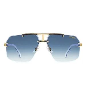 Carrera Men's Blue Shaded Aviator Sunglasses