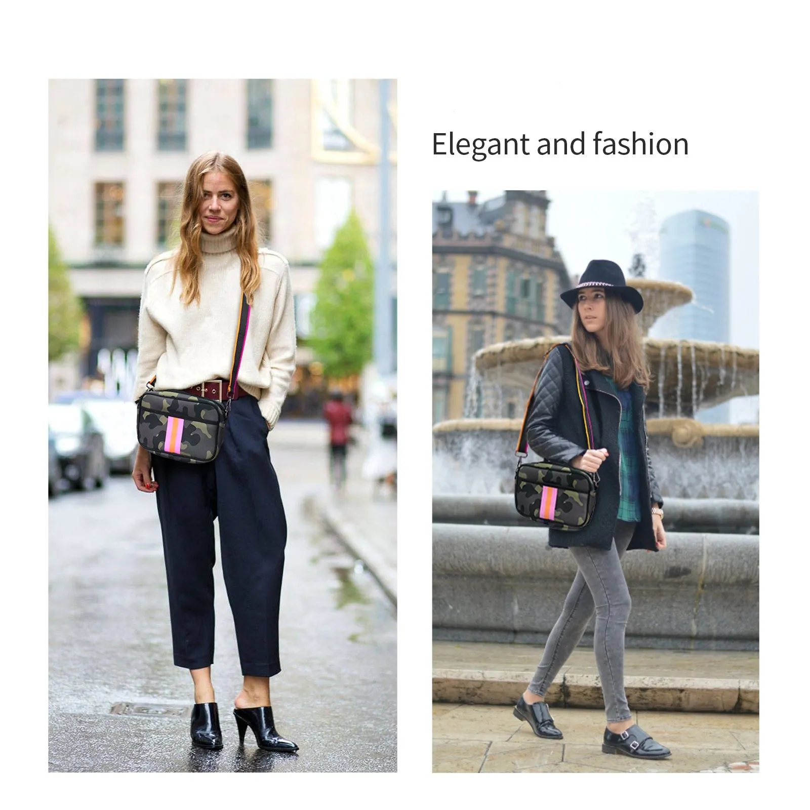Chloe Neoprene Messenger Bag | Ounamei