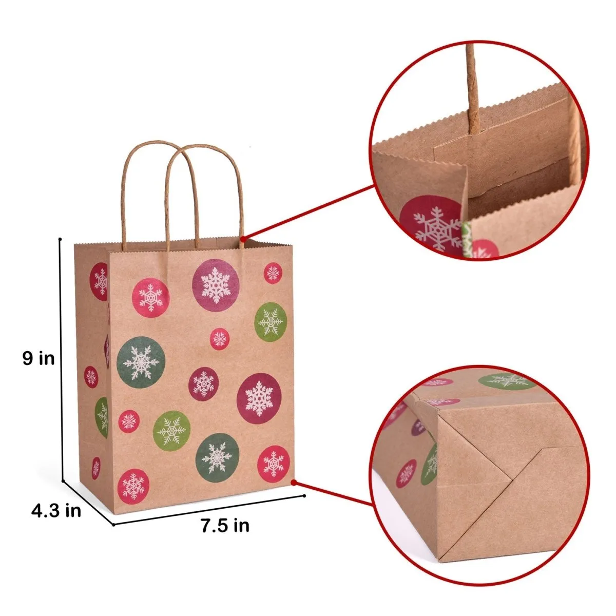 Christmas Gift Bags- Candy Edition