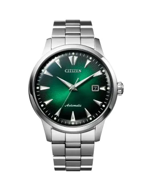 Citizen Automatic Green Dial Men's Watch NK0007-88X