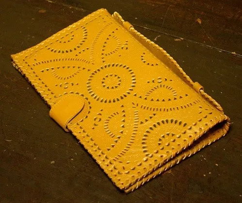 Cleobella Bohemian Tooled Leather  Wallet/Clutch