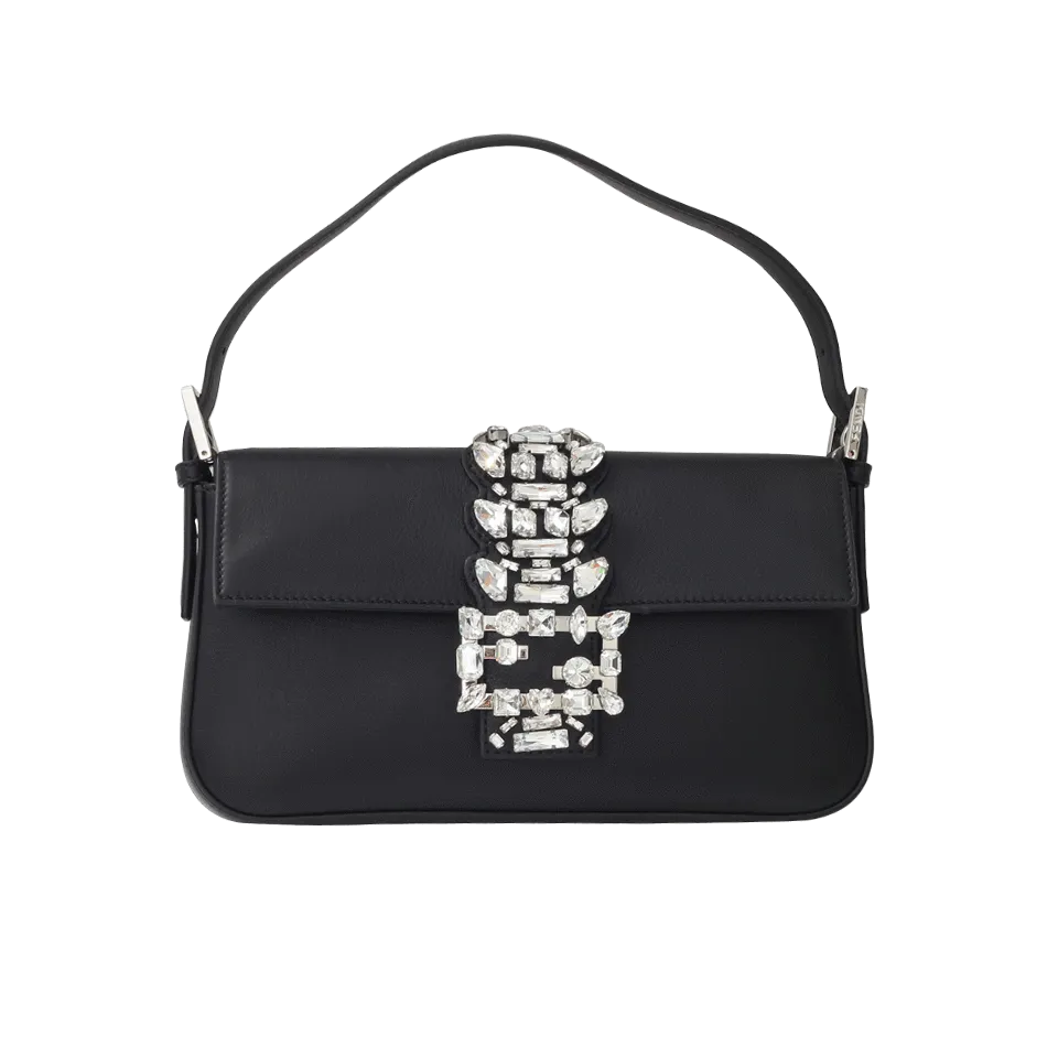 Crystal Embellished Baguette