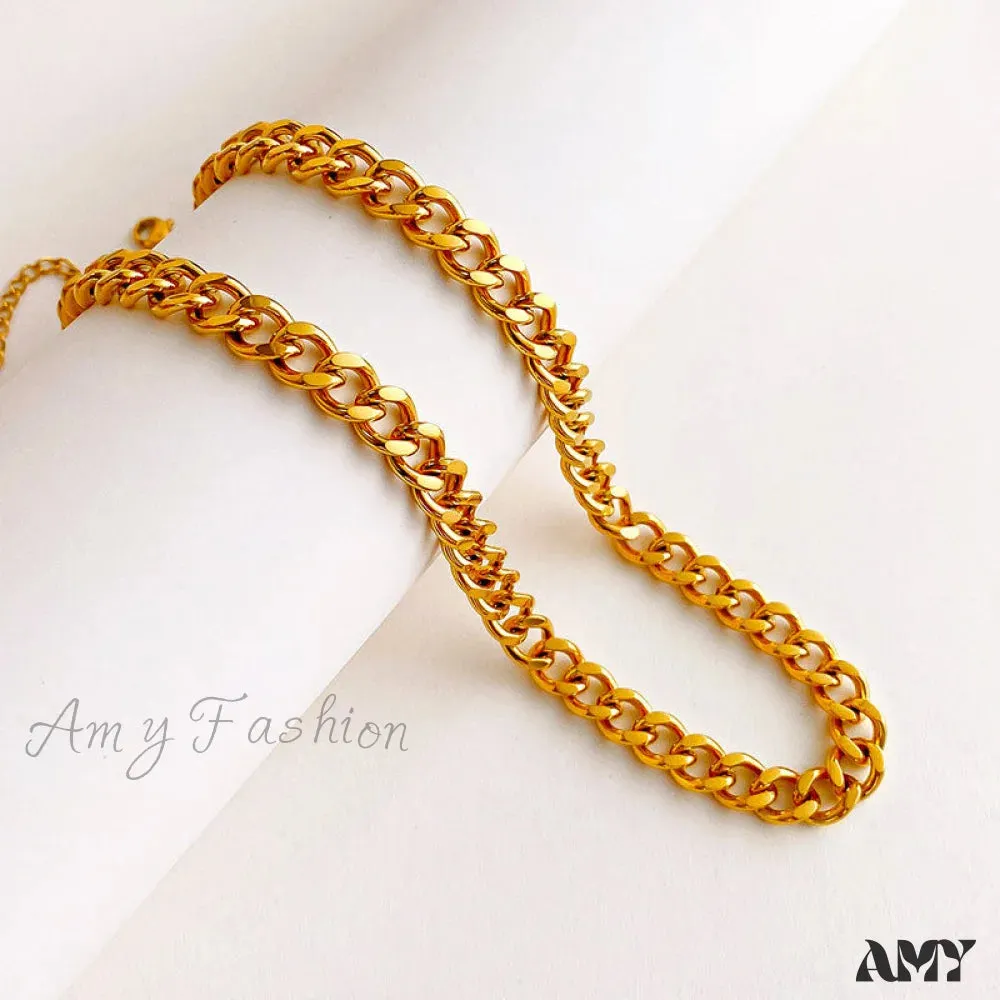 Cuban Chain Retro Style Niche Design Bracelet