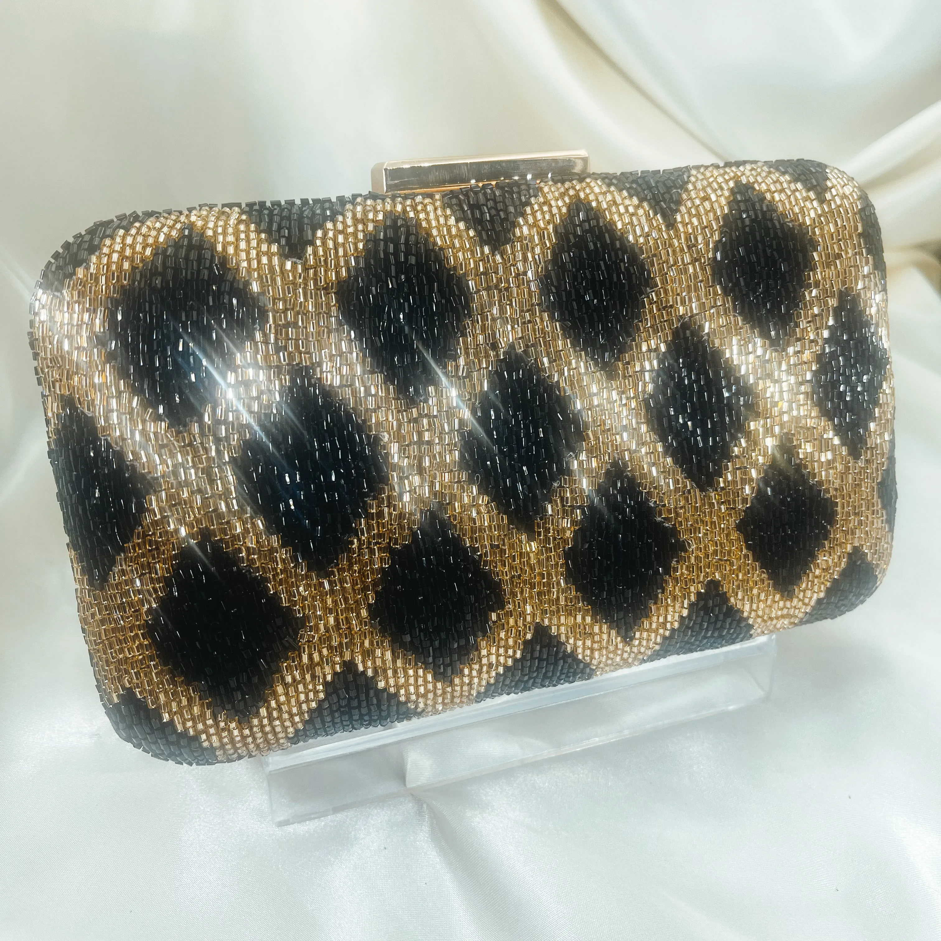 GALA Clutch (Gold and Black)