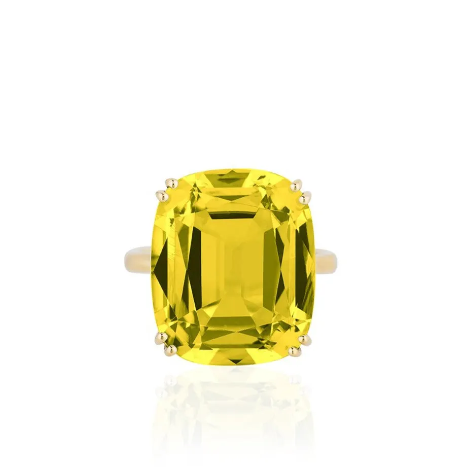 Gossip Jumbo Cushion Cut Ring