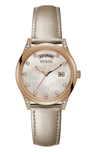 Guess Women MOP Dial Analog Watch - GW0117L1