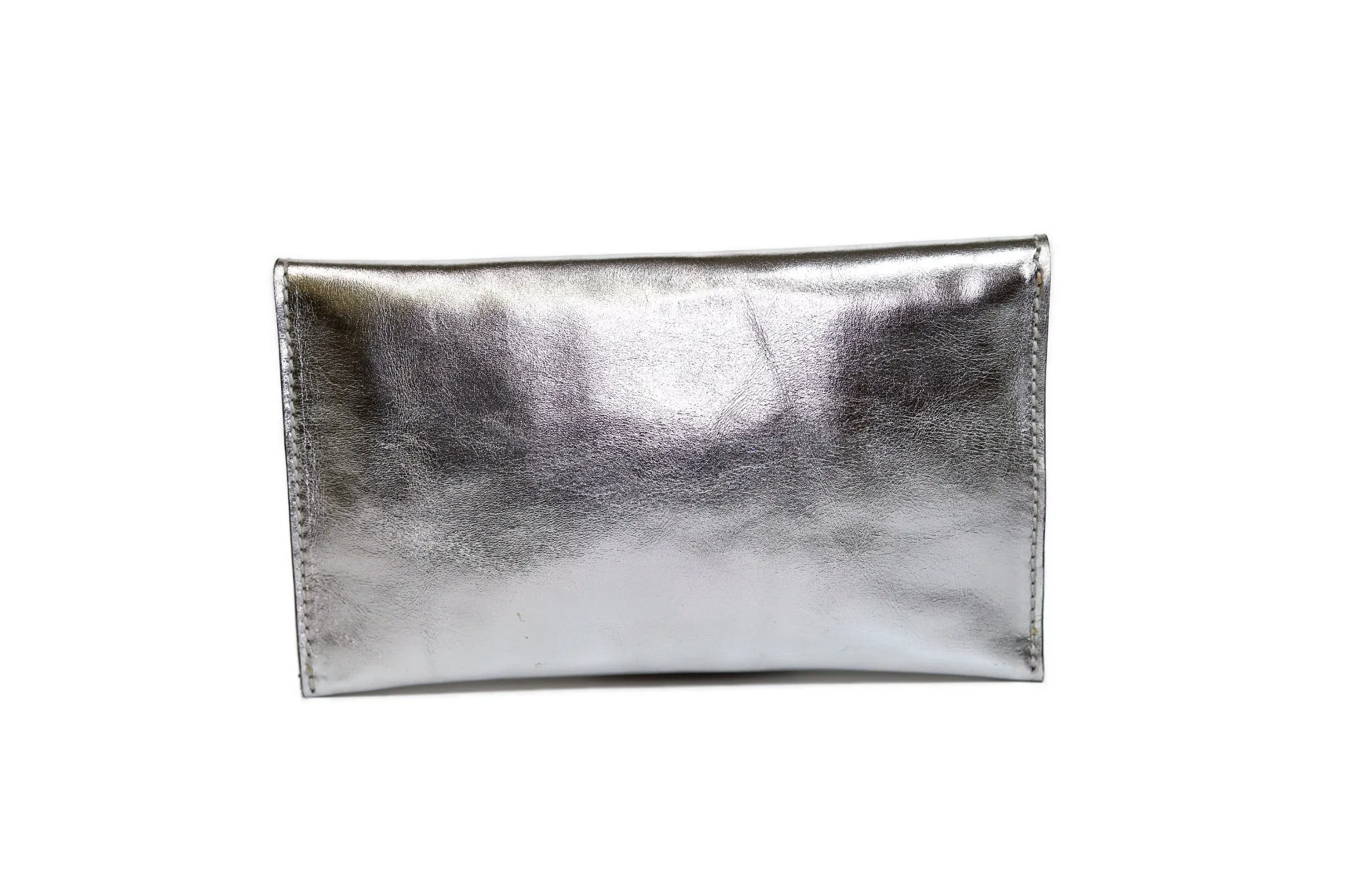 Half Way III Clutch | Metallic Silver