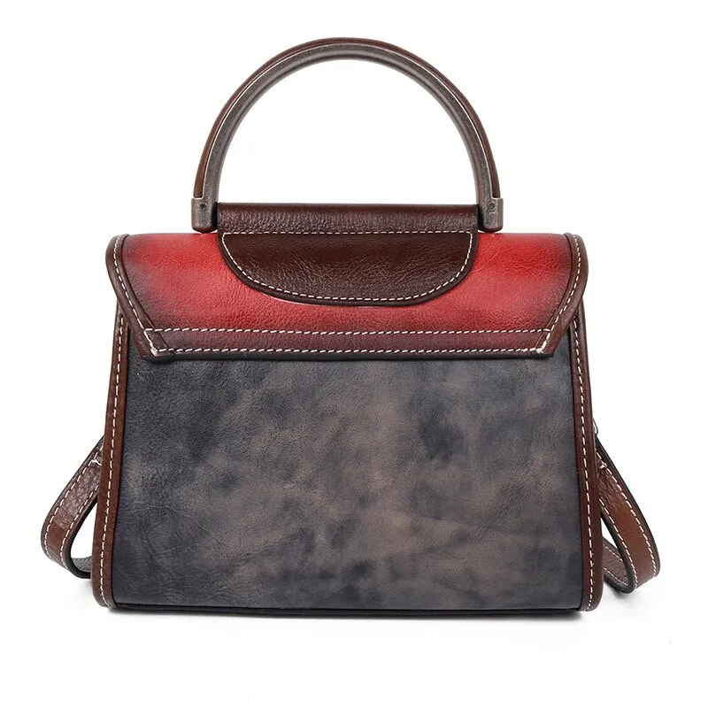 High Quality Real Cowhide Women Messenger Shoulder Tote Bags Female