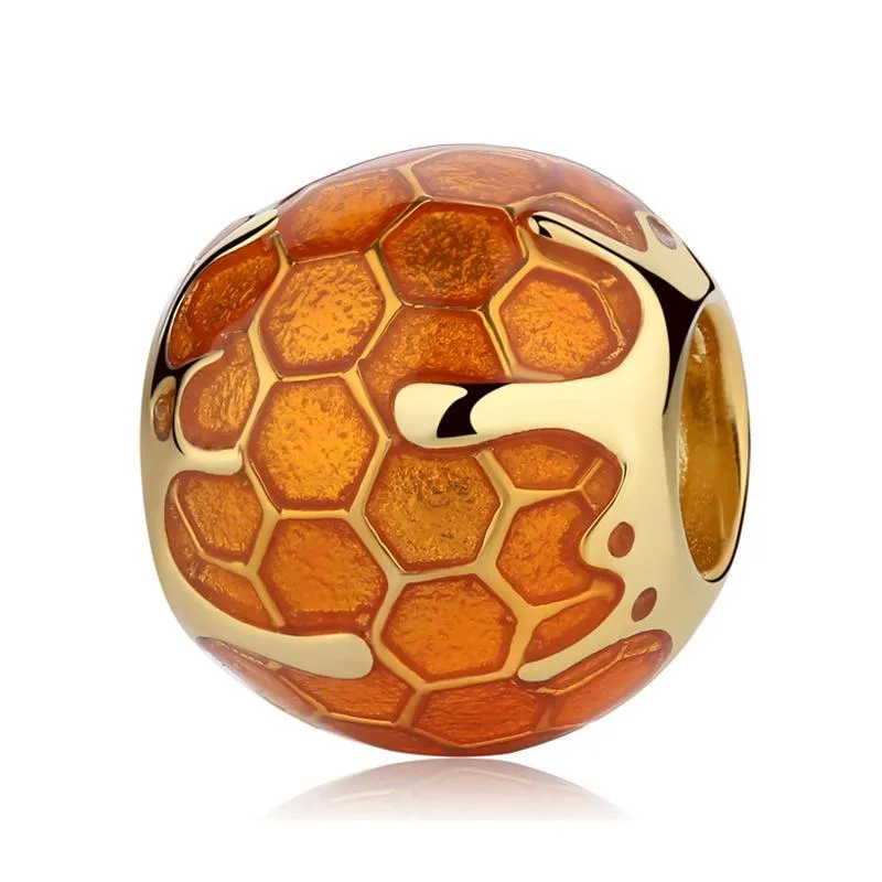 Honey Bee Charms Sterling Silver-Pandora Style