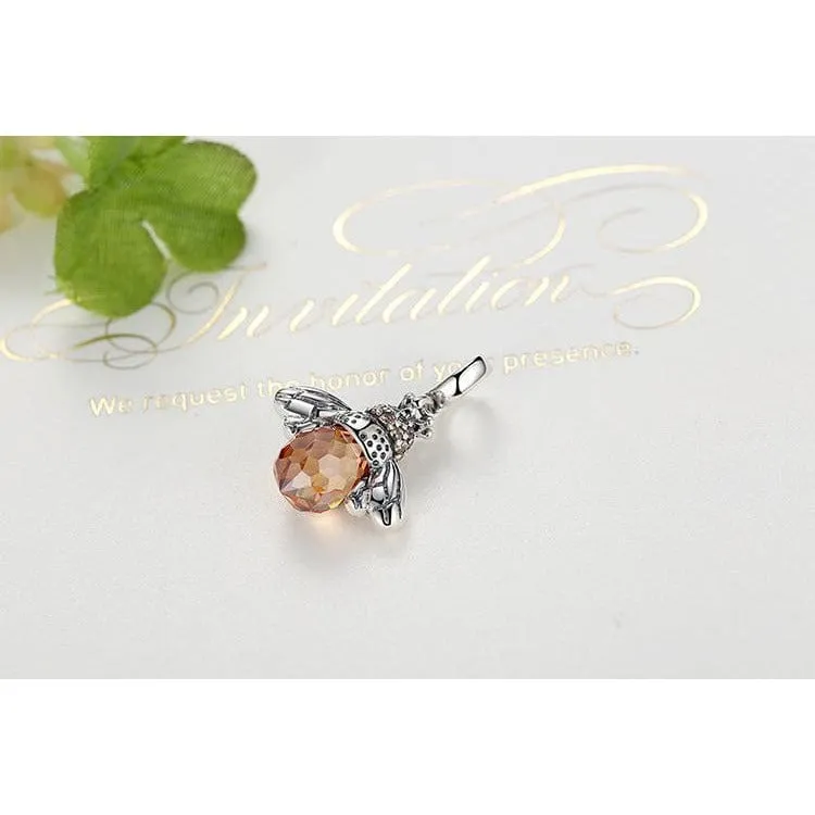 Honey Bee Charms Sterling Silver-Pandora Style