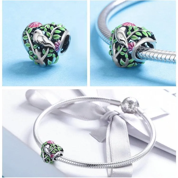 Honey Bee Charms Sterling Silver-Pandora Style