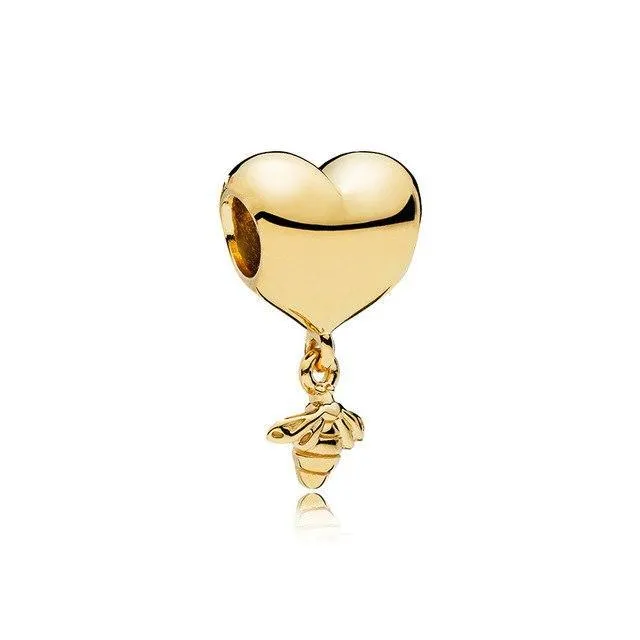 Honey Bee Charms Sterling Silver-Pandora Style
