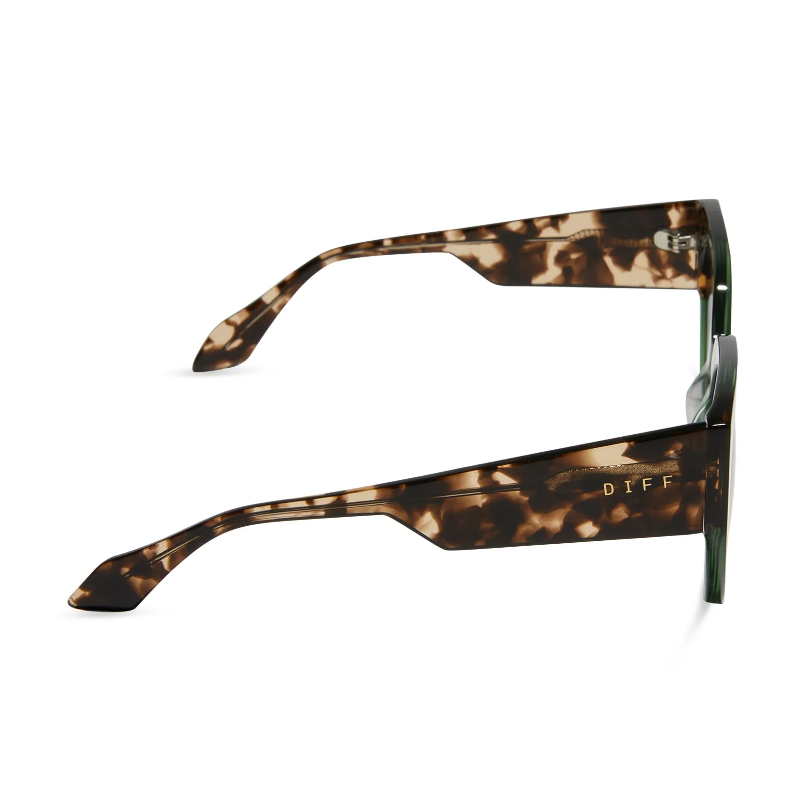 IVY - SAGE CRYSTAL WITH ESPRESSO   GREY GRADIENT   POLARIZED SUNGLASSES