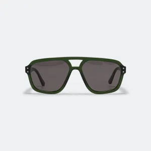 Jet - Bottle Green/Grey Solid