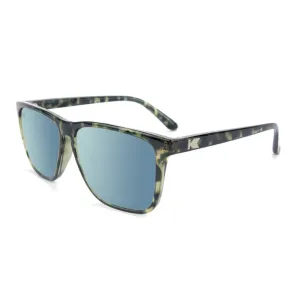 Knockaround Fast Lanes Sunglasses - Slate Tortoise Shell / Sky Blue