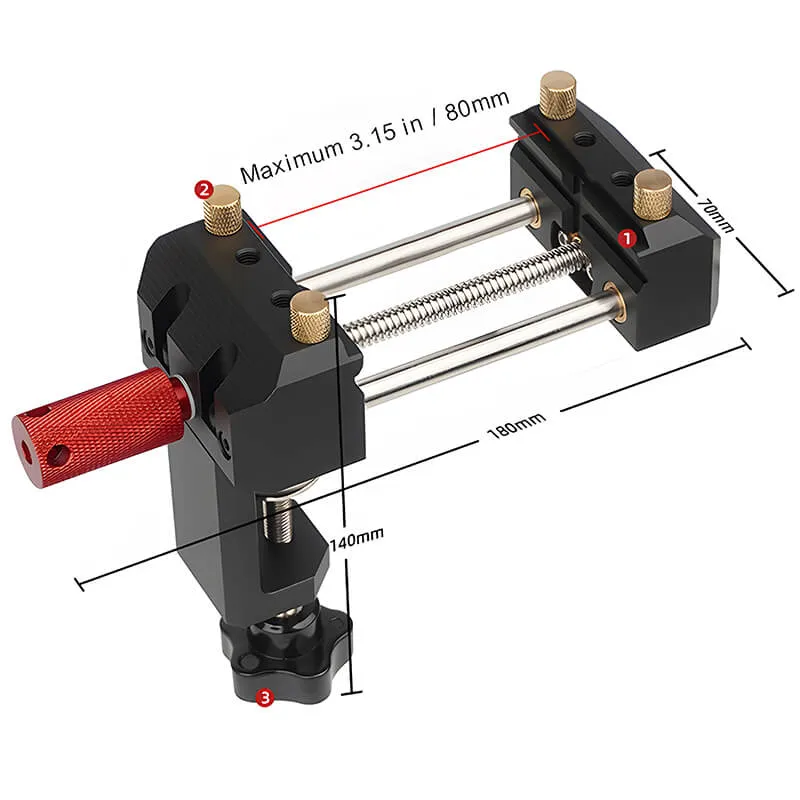 Levoite™ Precision Workbench Vise Table Vise (Newest Design)