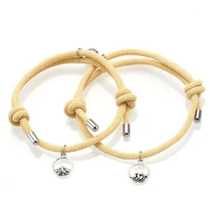 Magnetic Couple Bracelets Sincerity