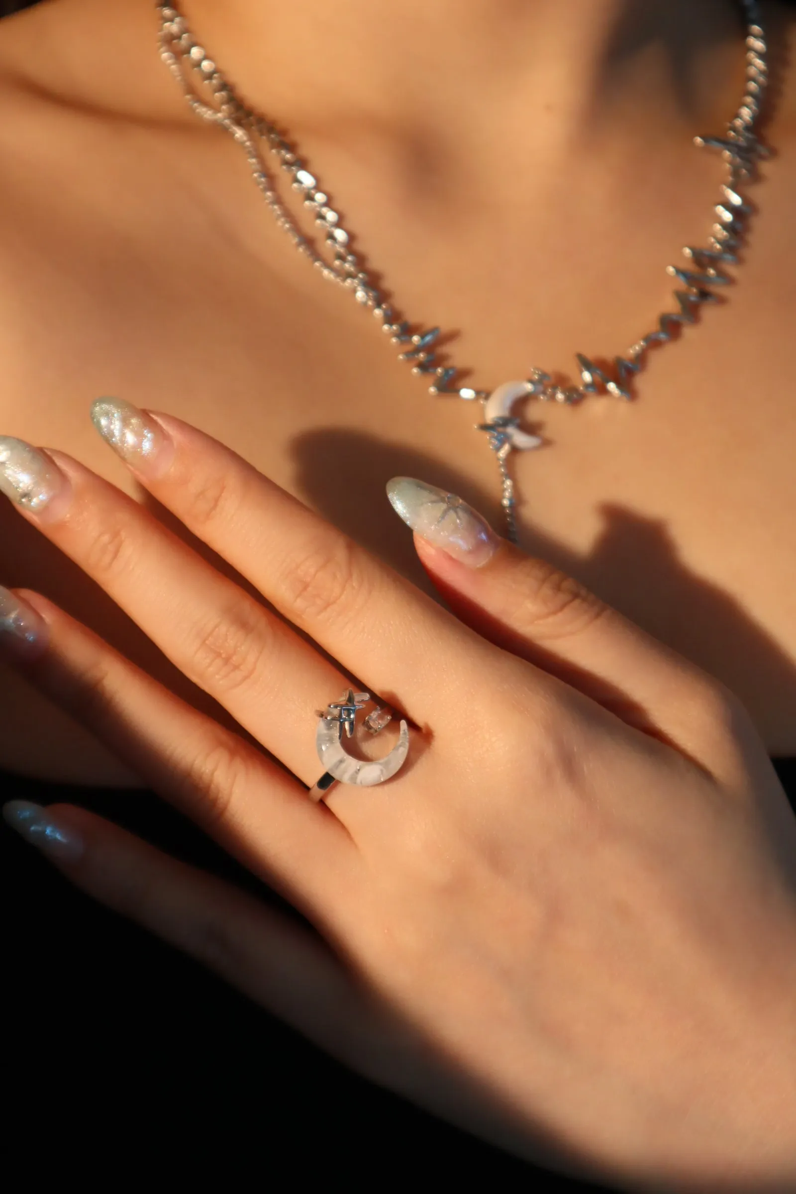 Moon Star Ring