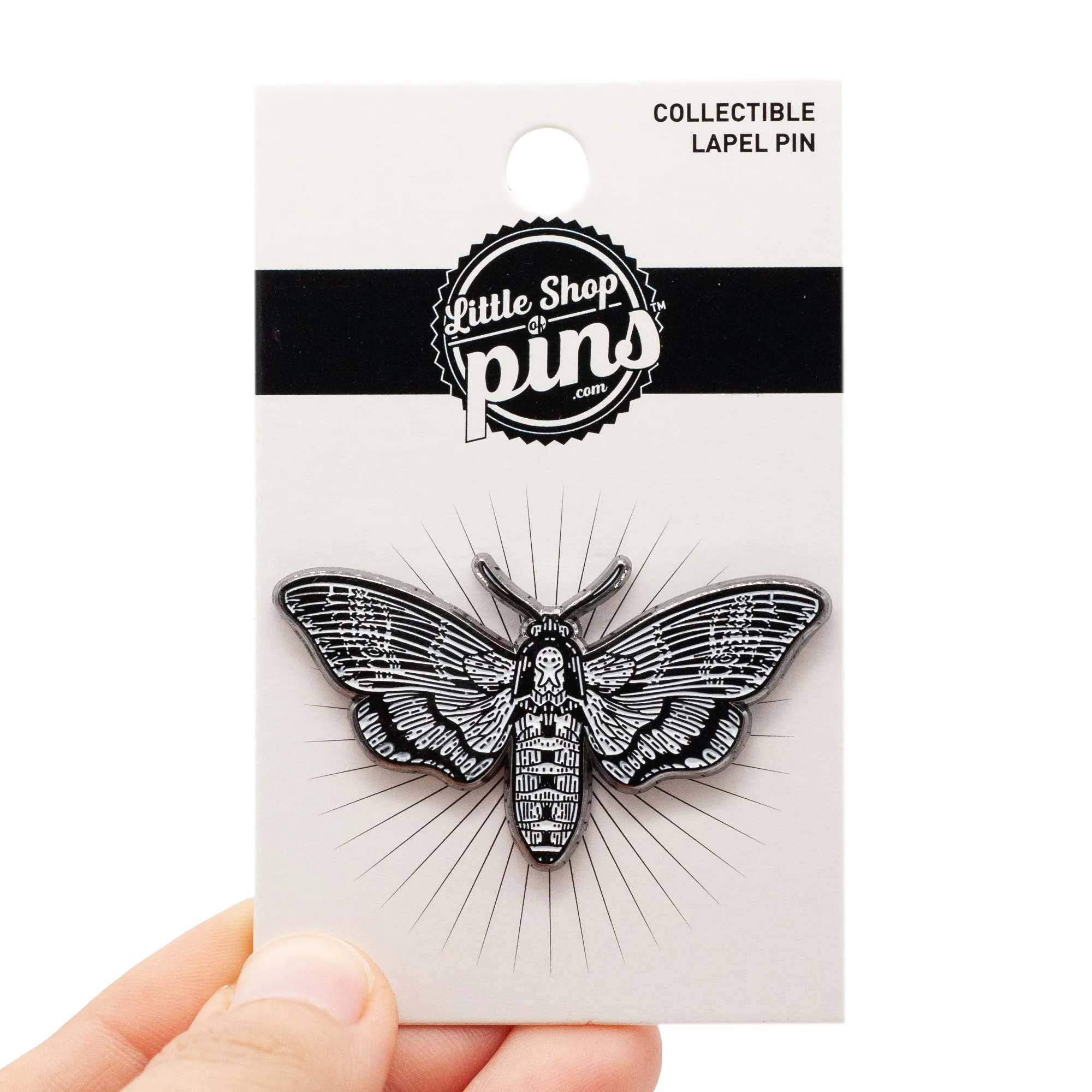 Moth Soft Enamel Pin