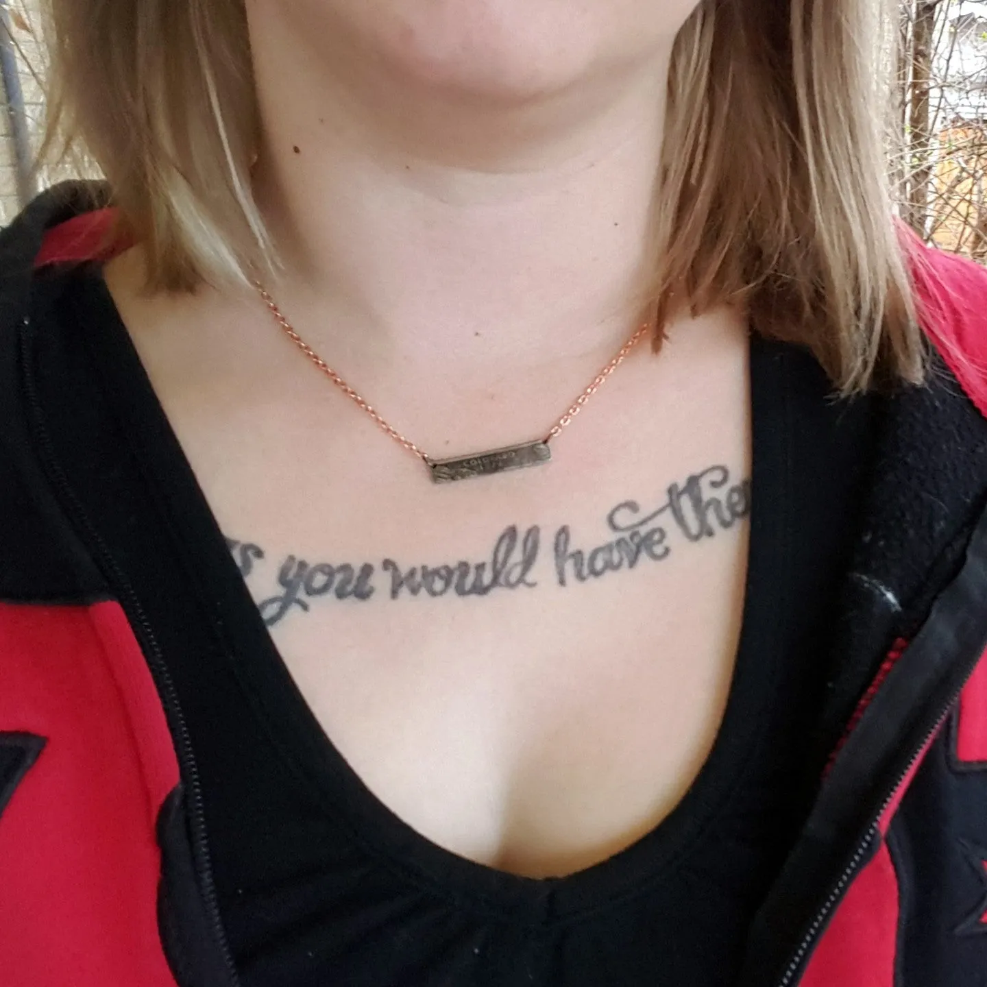 National Park Quarter Coin Bar Necklace