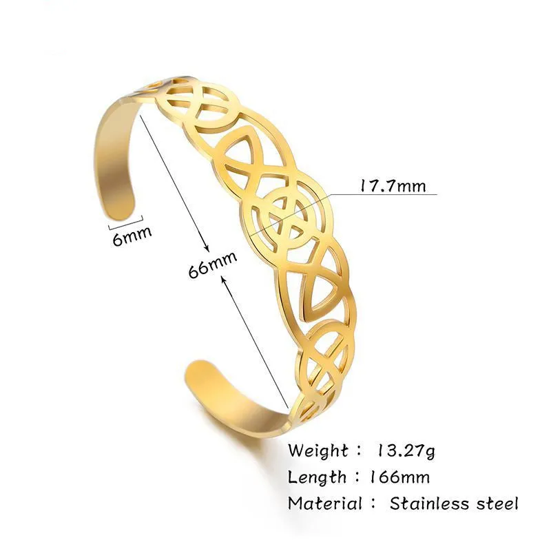 National Style Stainless Steel Bracelet