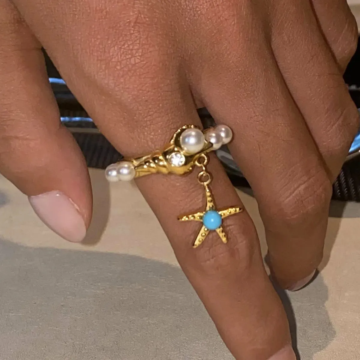 OCEAN WANDERER RING