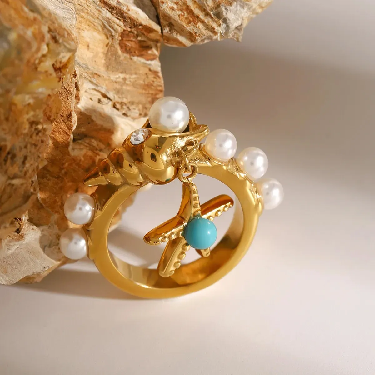 OCEAN WANDERER RING