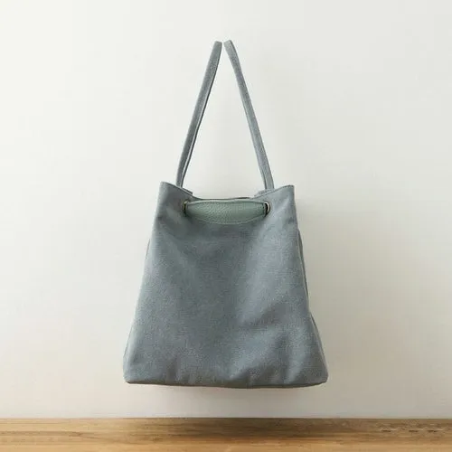 Original Casual Bucket Hand Bag High Quality Cotton Women