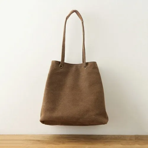 Original Casual Bucket Hand Bag High Quality Cotton Women