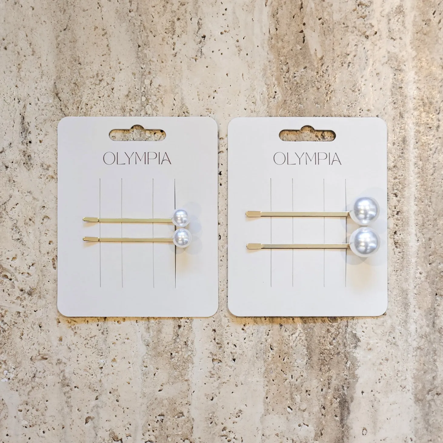 Orla Pearl Hair Clips - Medium - Seconds