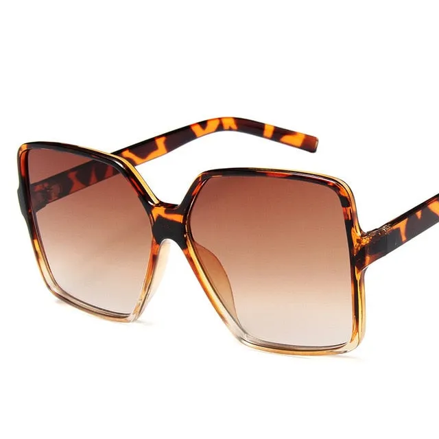 Oversize Gradient Sunglasses for Women