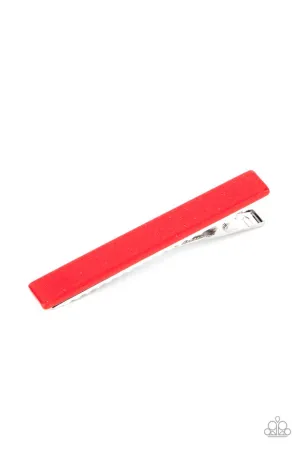 Paparazzi Hair Accessories ~ Prettiest Patriot - Red