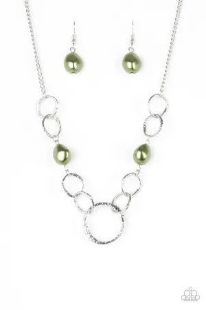 Paparazzi Necklace ~ Lead Role - Green