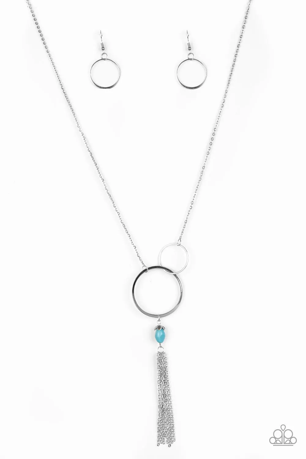 Paparazzi Necklace ~ Offshore Odyssey - Blue