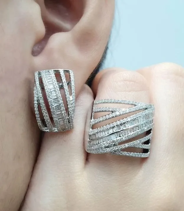 PREORDER| Statement Diamond Jewelry Set 14kt