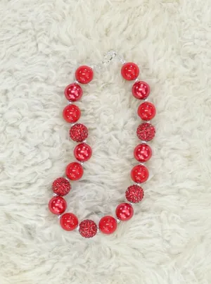 Red Bubblegum Necklace