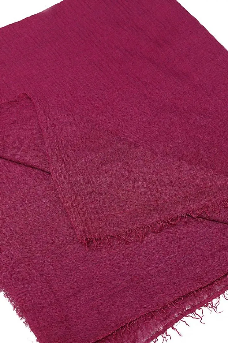 Ruby Woven Oversize Scarf