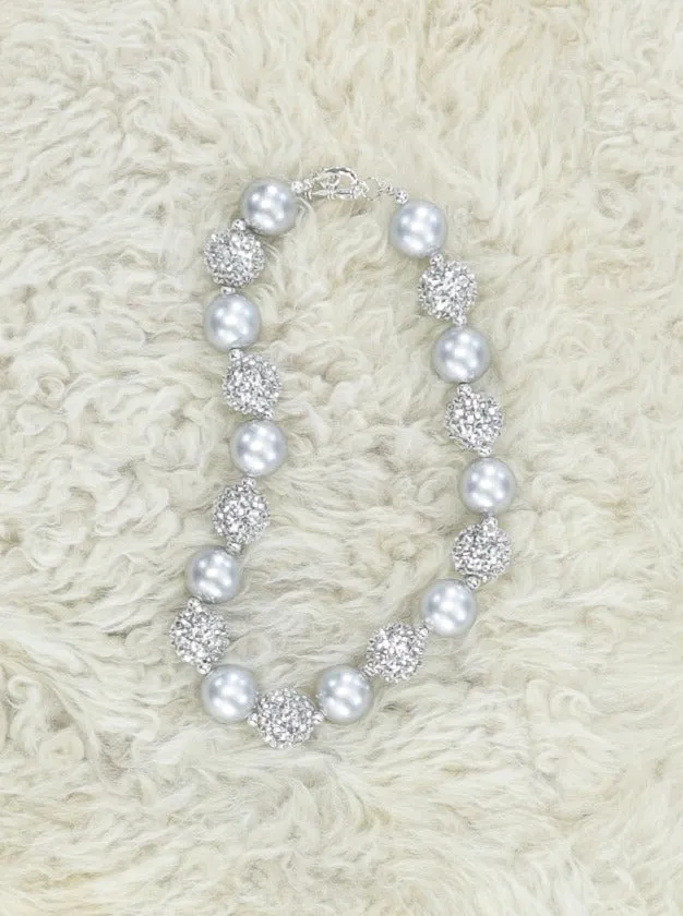 Silver Bubblegum Necklace