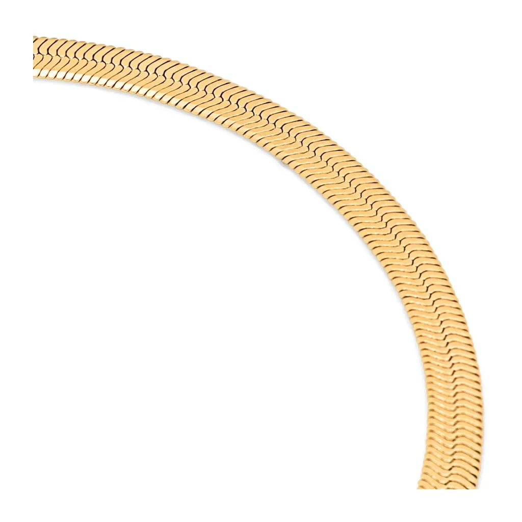 Snake Bracelet gold plated - Gold plated
