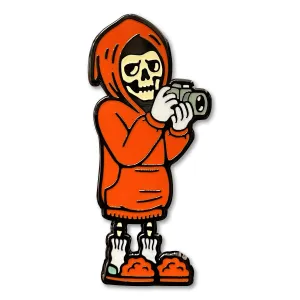 Snapshot Reaper Pin (Orange)