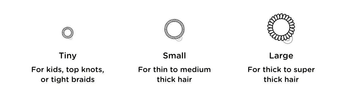 teleties small hair ties pack - love potion