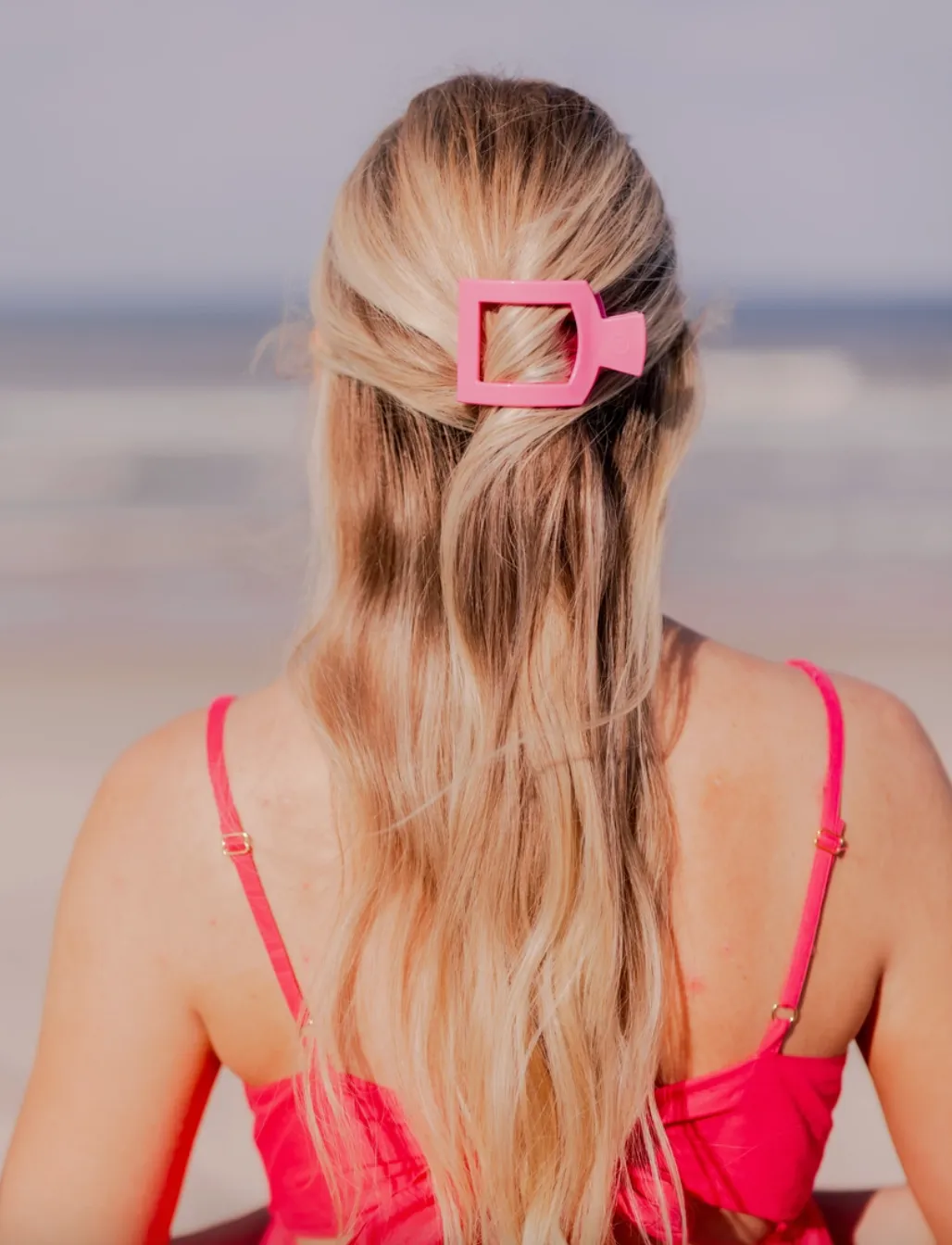 teleties small square flat clip - color pops