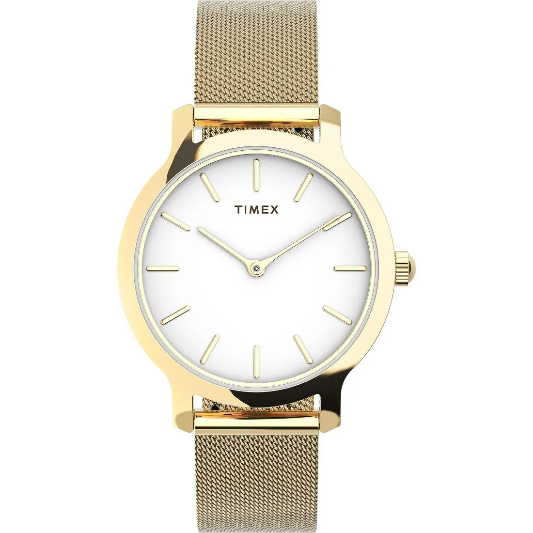 Timex Women 31 mm Size White Dial Analog Watch -TW2U86800