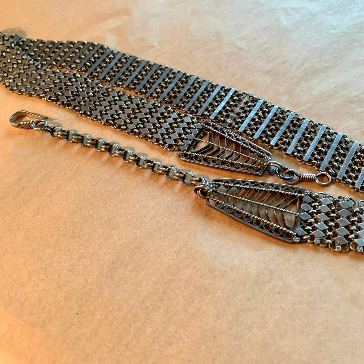 Vintage Silver Belt, India